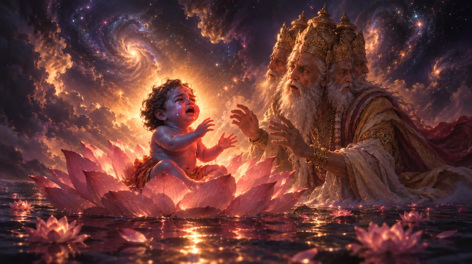 शिव रुद्र के रूप में कैसे आए: वह बालक जो रोते हुए जन्मा